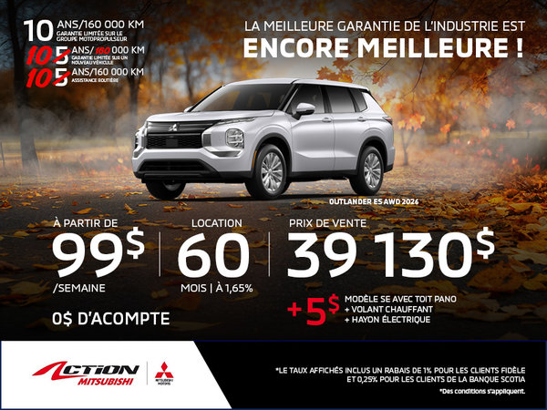 Mitsubishi Outlander ES 2026