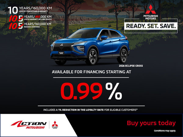 2026 Mitsubishi Eclipse Cross