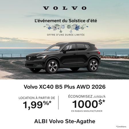 Le Volvo XC460 B5 Plus AWD 2026