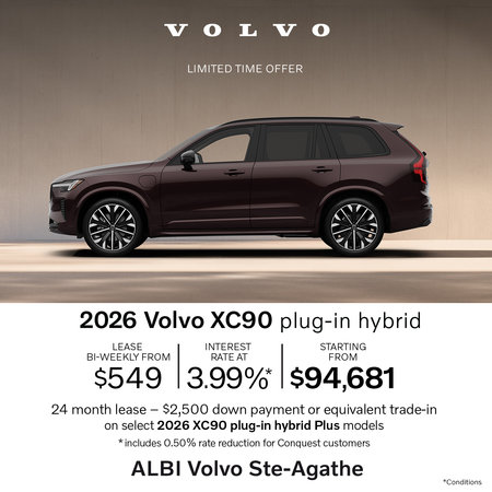 2026 Volvo XC90 PHEV
