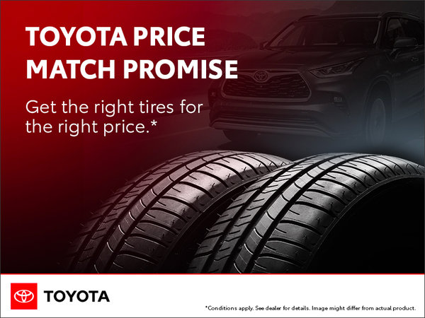 Toyota Price Match Promise