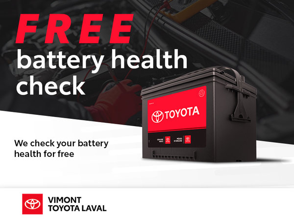 Free battery health check