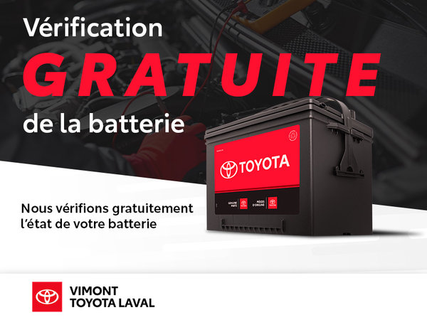 Vérification gratuite de la batterie