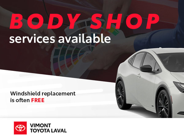Body shop services available