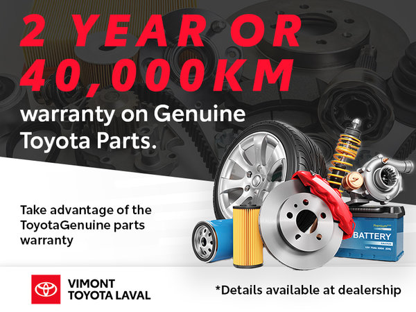 warranty on genuine parts