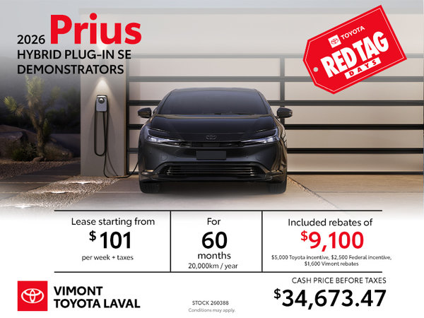 2026 Prius Plug-in Hybrid SE