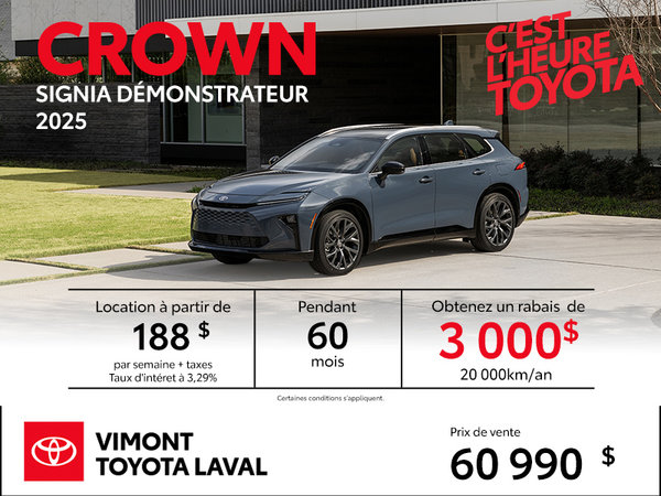 Crown Signia 2025