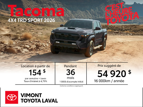 Toyota Tacoma 2026
