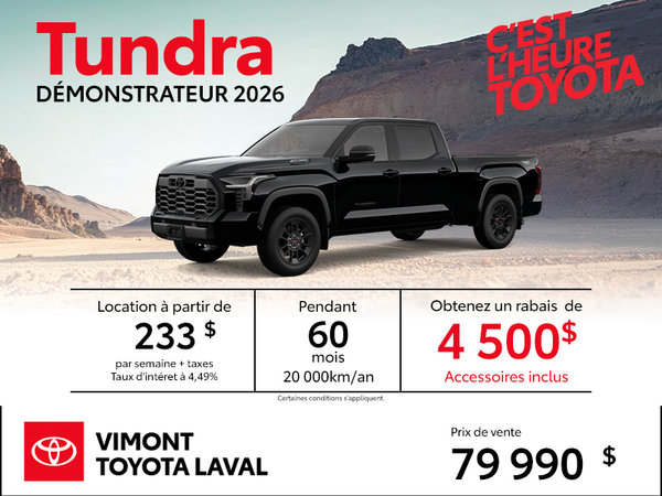 Toyota Tundra 2026