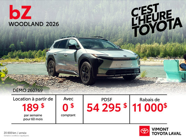 bZ Woodland 2026