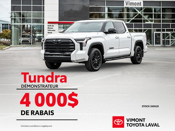Tundra Démonstrateur