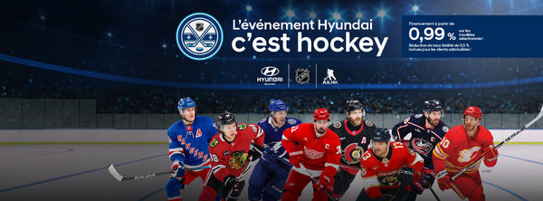 L'évènement Hyundai C'est Hockey.