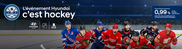 L'évènement Hyundai C'est Hockey.