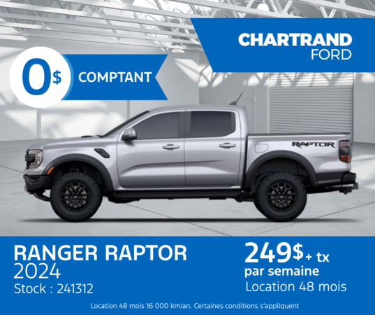 Procurez-vous ce Ranger Raptor 2024