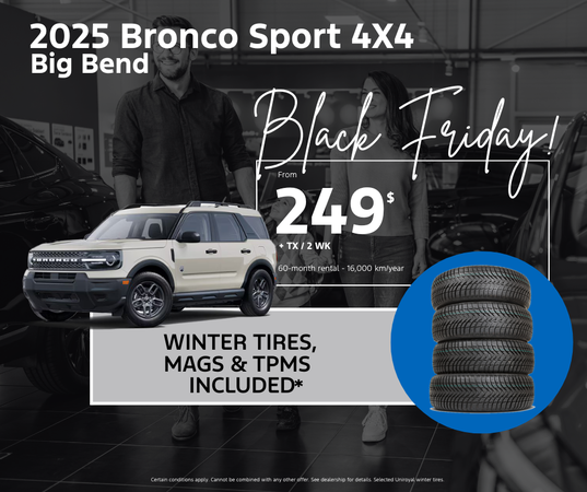 Get your 2025 Bronco Sport today!