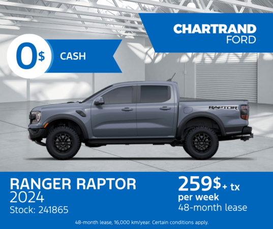 Get this 2024 Ranger RAPTOR