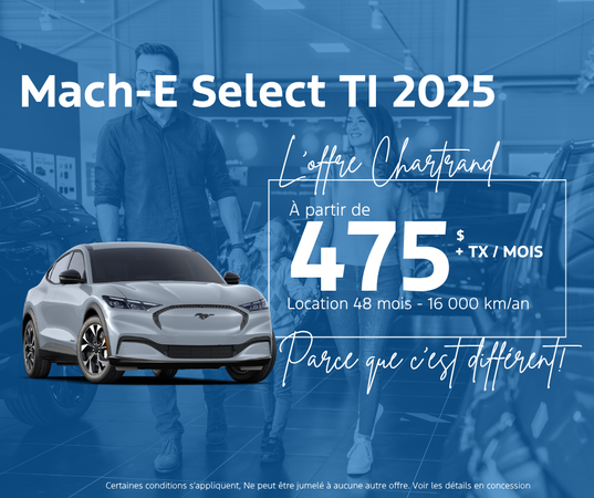 Passez à l’électrique avec la Mach-E 2025