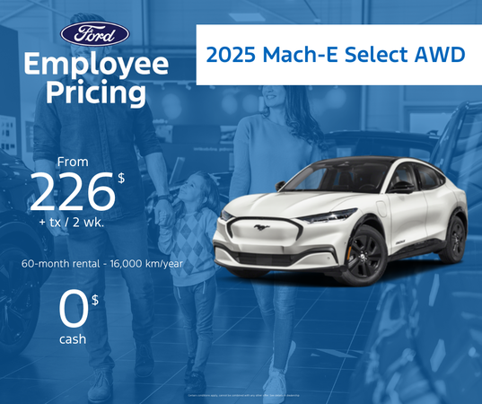 Switch to electric with the 2025 Mach-E