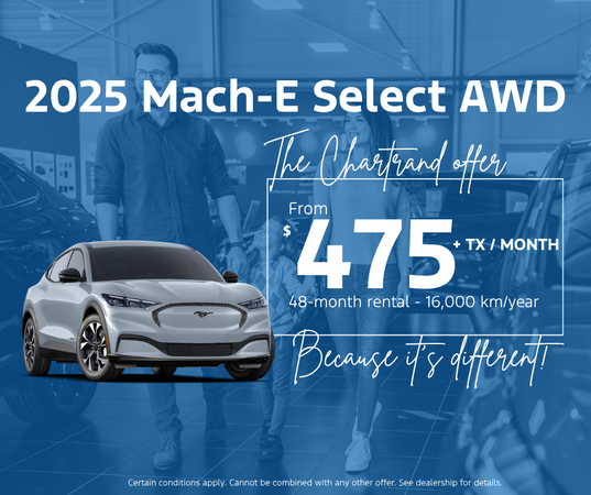 Switch to electric with the 2025 Mach-E