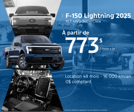 Procurez-vous le F-150 Lightning 2025