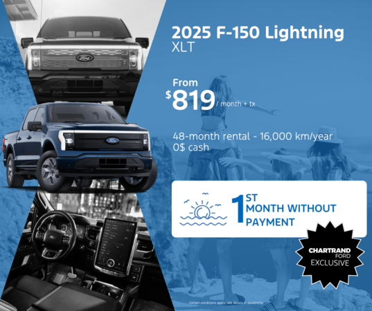 Get the 2025 F-150 Lightning