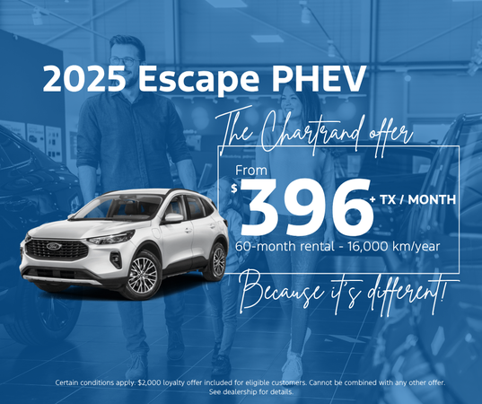 Get your 2025 Escape PHEV today!