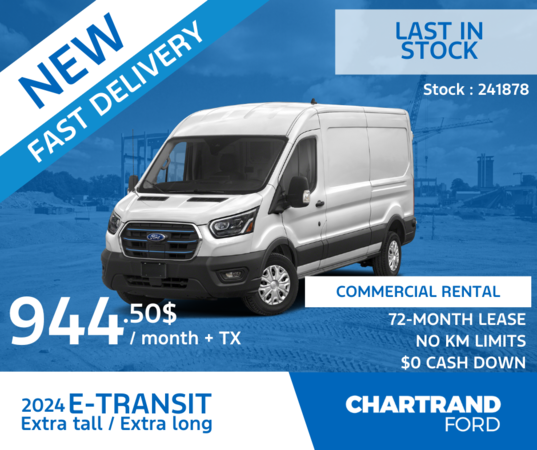 E-Transit Extra high/Extra long 2024