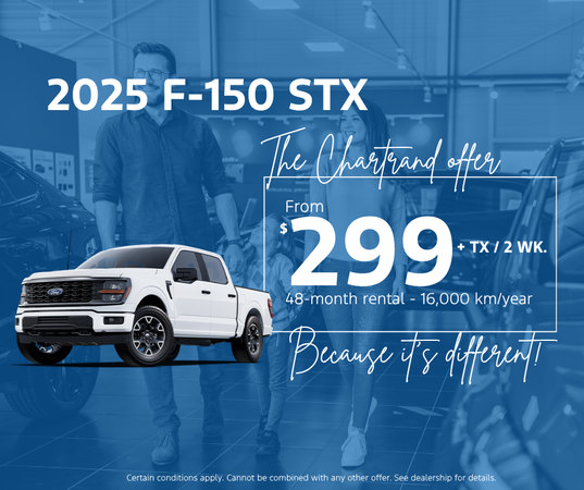 Get your 2025 F-150 STX today!