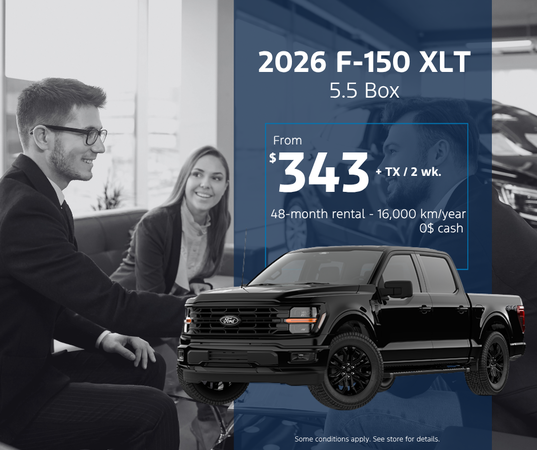 Get the 2026 F-150 XLT
