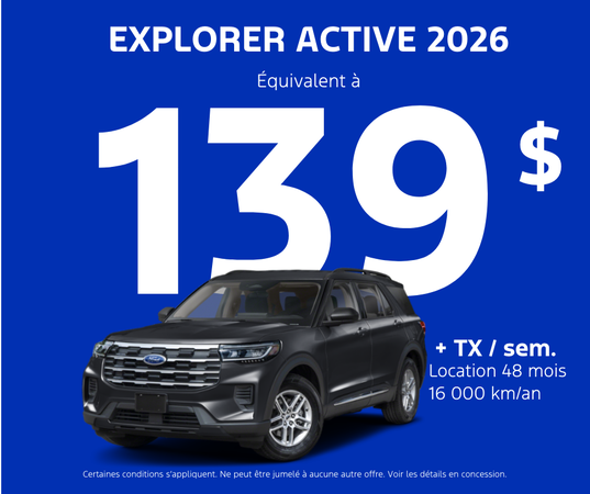 Explorer Active 2026