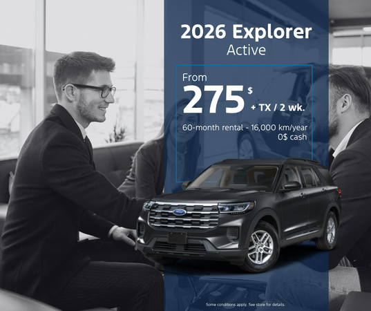 Get the 2026 Explorer Active