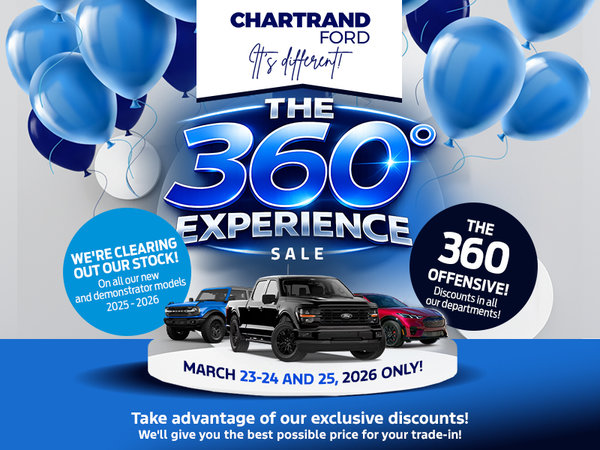 The 360° experience sale