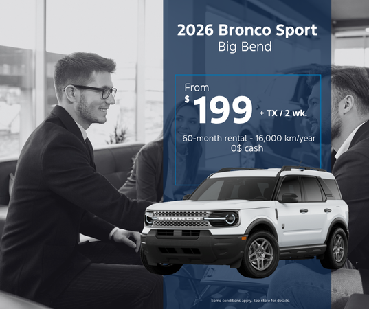 Get the 2026 Bronco Sport