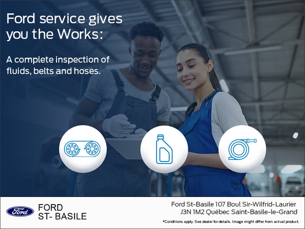 Ford Services Gives You the Works!