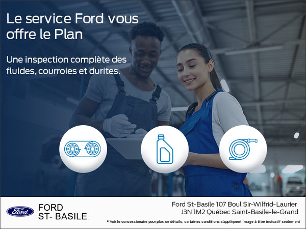 Le plan, offert par le service Ford!