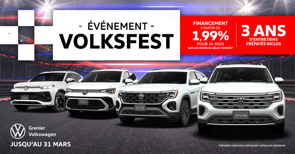 ÉVÉNEMENT VOLKSFEST !