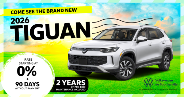 COME AND SEE THE ALL-NEW 2026 TIGUAN !