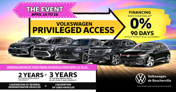VOLKSWAGEN PRIVILEGE ACCESS EVENT!