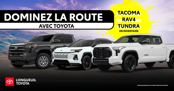 DOMINEZ LA ROUTE AVEC TOYOTA !
