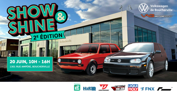 ÉVÉNEMENT SHOW AND SHINE !