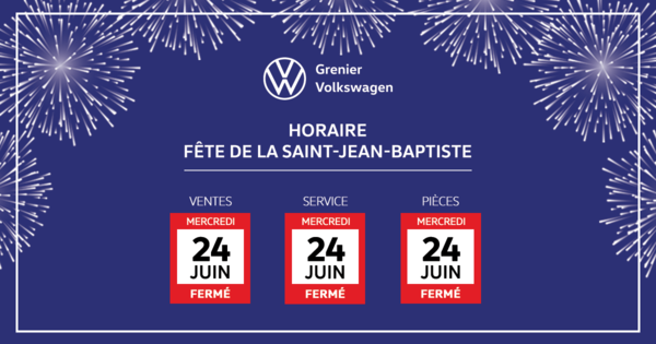 HORAIRE SAINT-JEAN-BAPTISTE