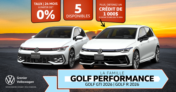 LA FAMILLE GOLF PERFORMANCE !