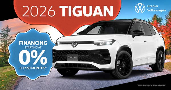 DRIVE THE 2026 TIGUAN !