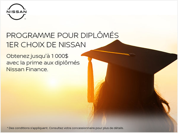 Programme pour Diplômés 1er choix de Nissan
