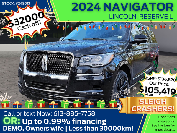 2024 Lincoln Navigator Special Offer!