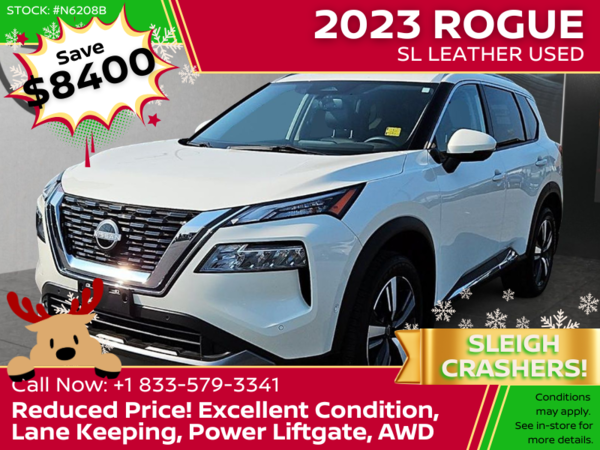 2023 Used Rogue N6208b Sleigh Crasher!