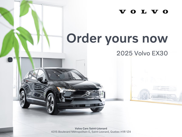 Order your 2025 Volvo EX30