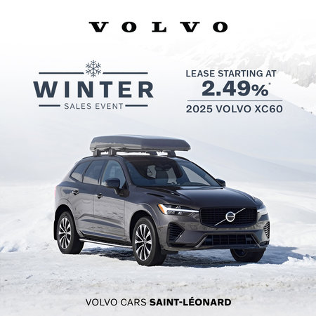 2025 XC60 lease offer