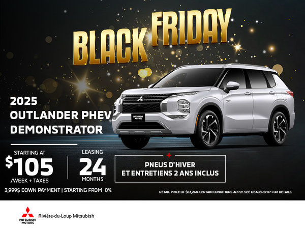2025 Outlander PHEV Demonstrator