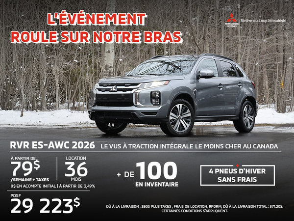 Mitsubishi RVR ES-AWC 2026